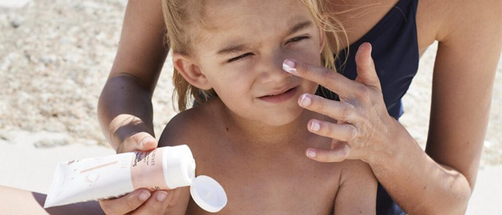 beste zonnecrème voor baby's